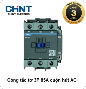 Công tắc tơ NXC CHINT 3P 85A 380VAC, 220VAC