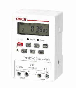 Hướng dẫn cài đặt cấu hình bộ hẹn giờ KG316T cho chu kỳ bật/tắt hàng ngày