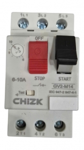 Bộ ngắt mạch bảo vệ động cơ GV2-M14 6-10A