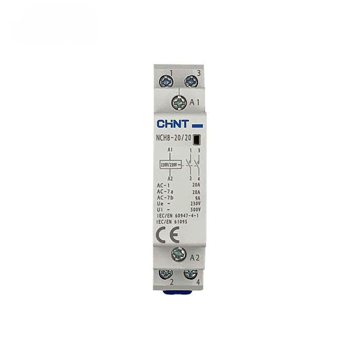Công tắc tơ NCH8G  1P 20A 220VAC