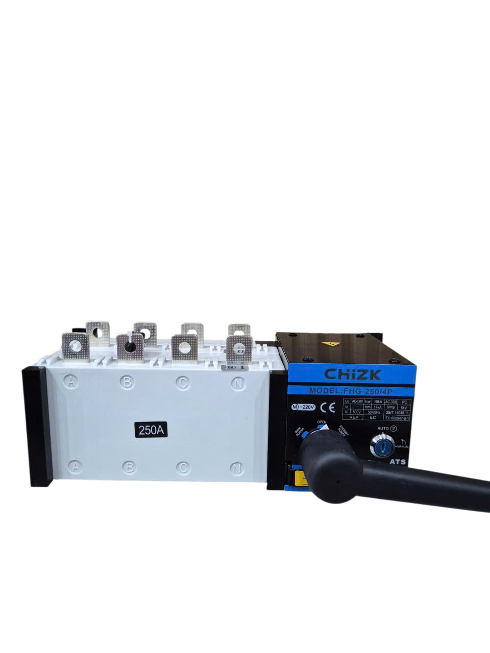 Bộ chuyển nguồn ATS 4P 250A